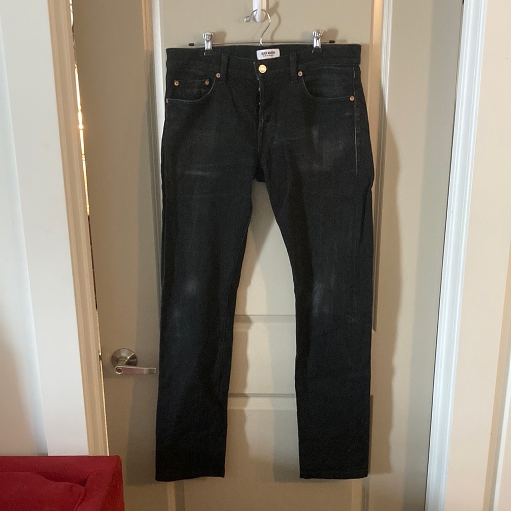 Buck Mason Black Ford Slim Jean Size 33